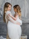 Anya-lánya fotózás stúdióban